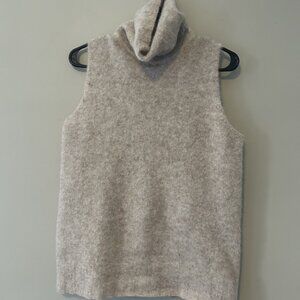 LINE Beige Sleeveless Turtleneck Sweater Small - New without tags (NWOT)